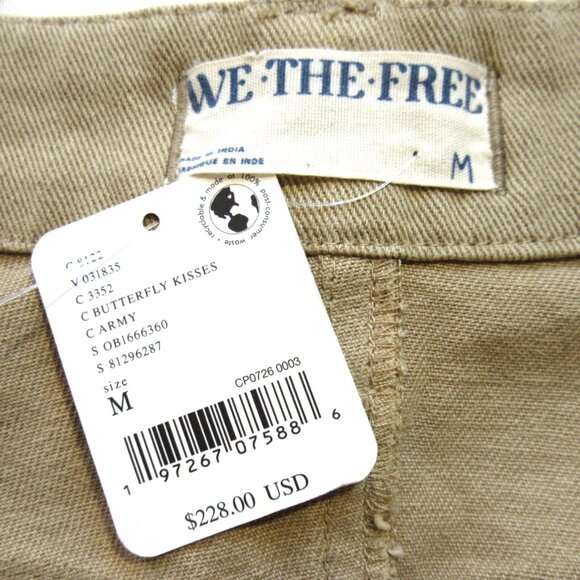 NWT We The Free People Bittersweet Embroidered Overalls in Butterfly Kisses M - Picture 5 of 13